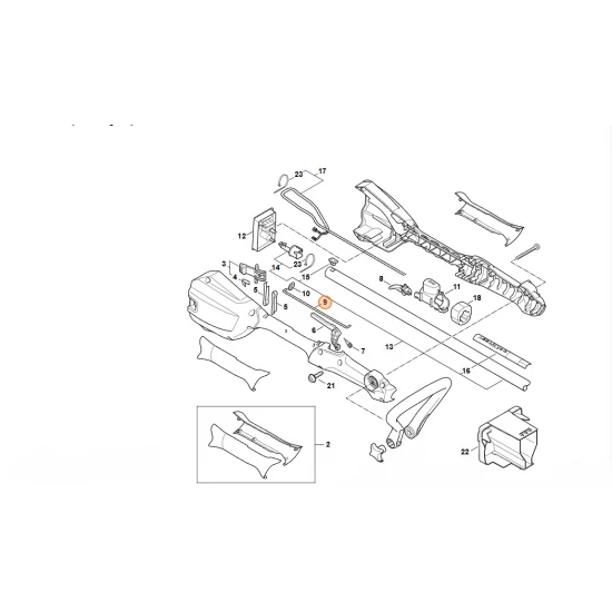 STIHL  Cięgno 4522 182 1500